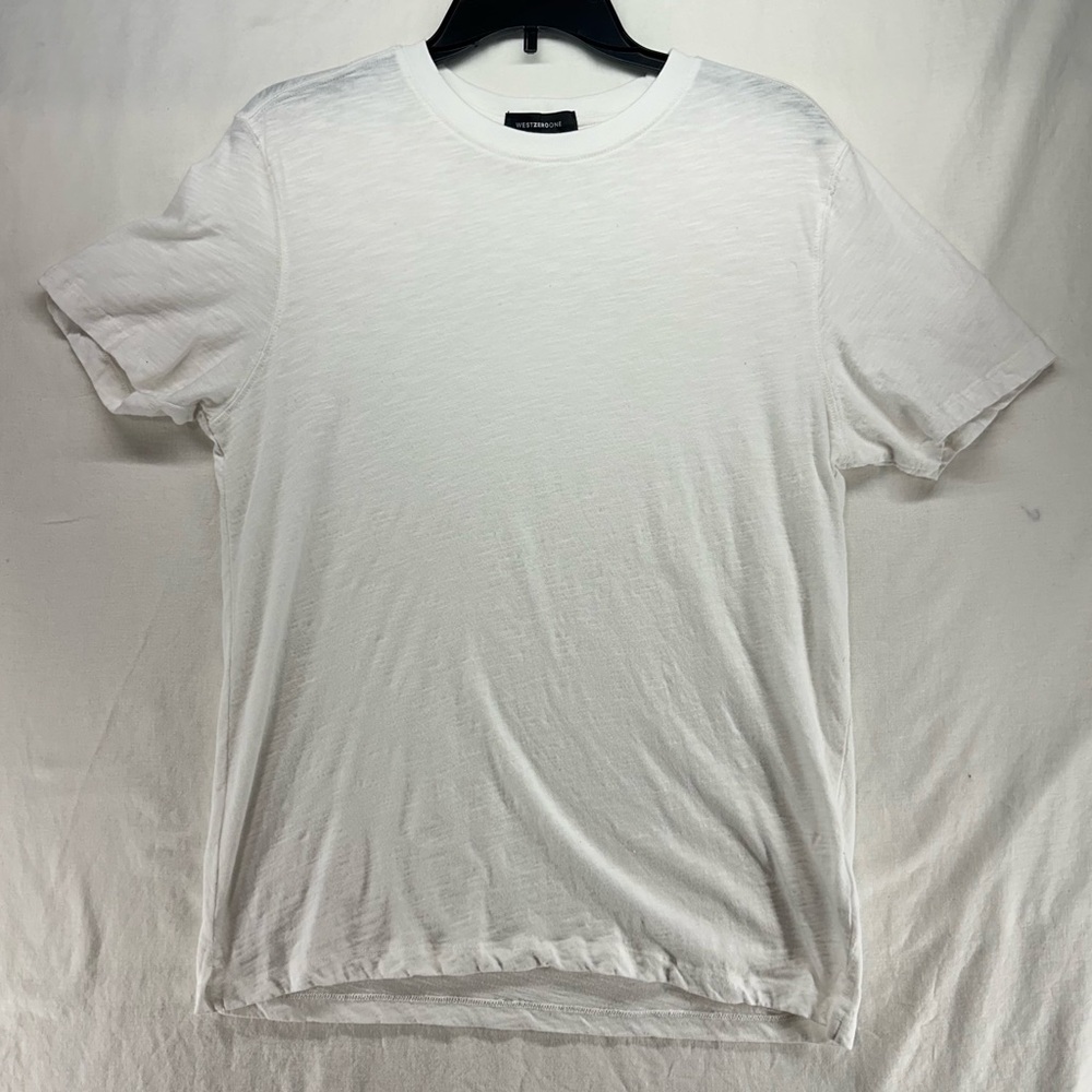Westzeroone Kamloops White T-shirt 100% Cotton Breathable Lightweight Size M